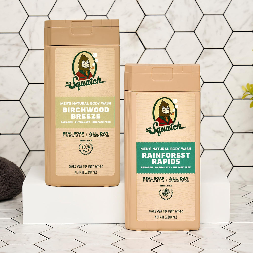 Dr. Squatch Scent-Lock Technology extending the signature fragrance after washing.