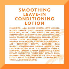 Dr Teal's Cantu smoothing leave-in bottle on shelf suggests daily hydration routine