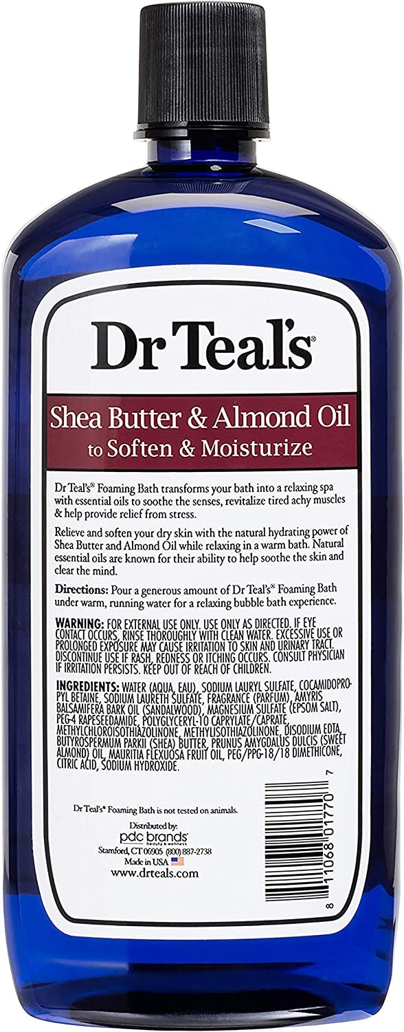 Dr Teal's Epsom salts bath bottle revitalizing soak for tired muscles