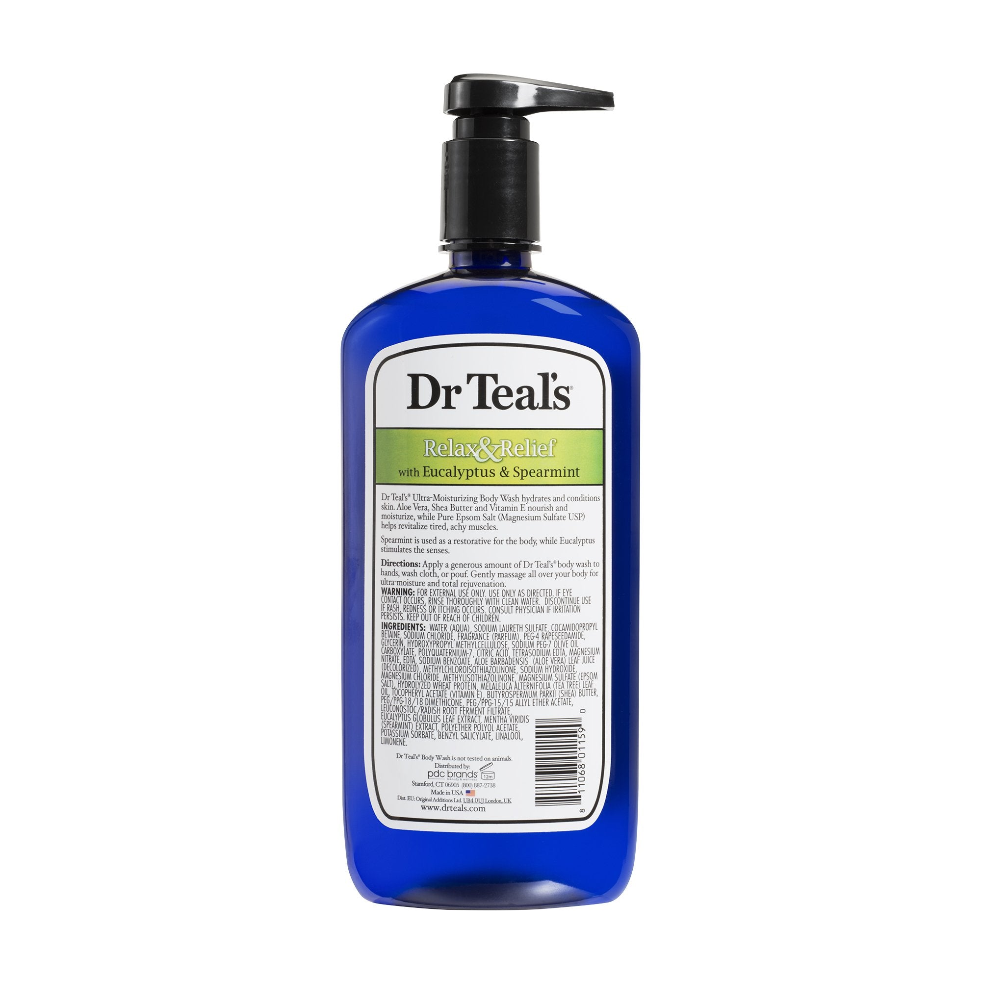 Dr Teal's Gift Set box with three 24 oz bottles for a spa-like routine.
