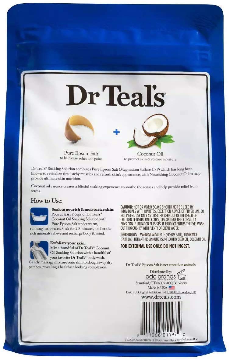 Gift-ready Dr Teal's two-pack packaging for thoughtful bath gifts.