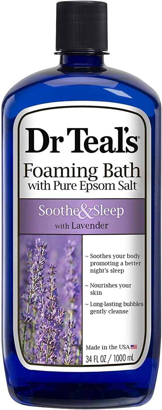 Dr Teal's Glow & Radiance Vitamin C & Citrus foaming bath brightens mood