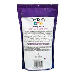 Dr Teal's Kids Gentle Epsom Bath dosing measure—easy nightly use