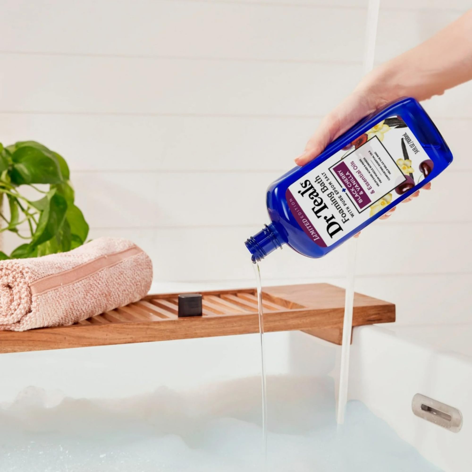 Dr Teal's USA-made formulation ensures quality and domestic production.