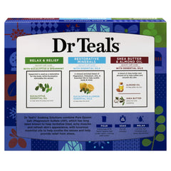Dr Teal's spa-like gift-ready packaging creates a premium gifting mood.