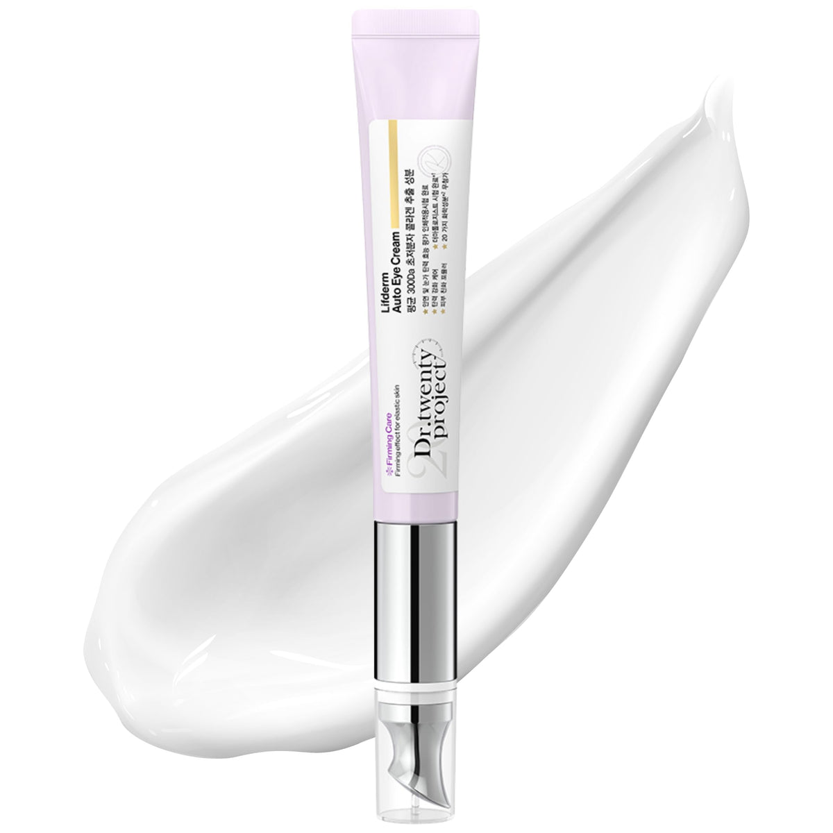 Dr.twentyproject Lifderm Eye Cream Auto Vibration showing soothing eye care and circulation support