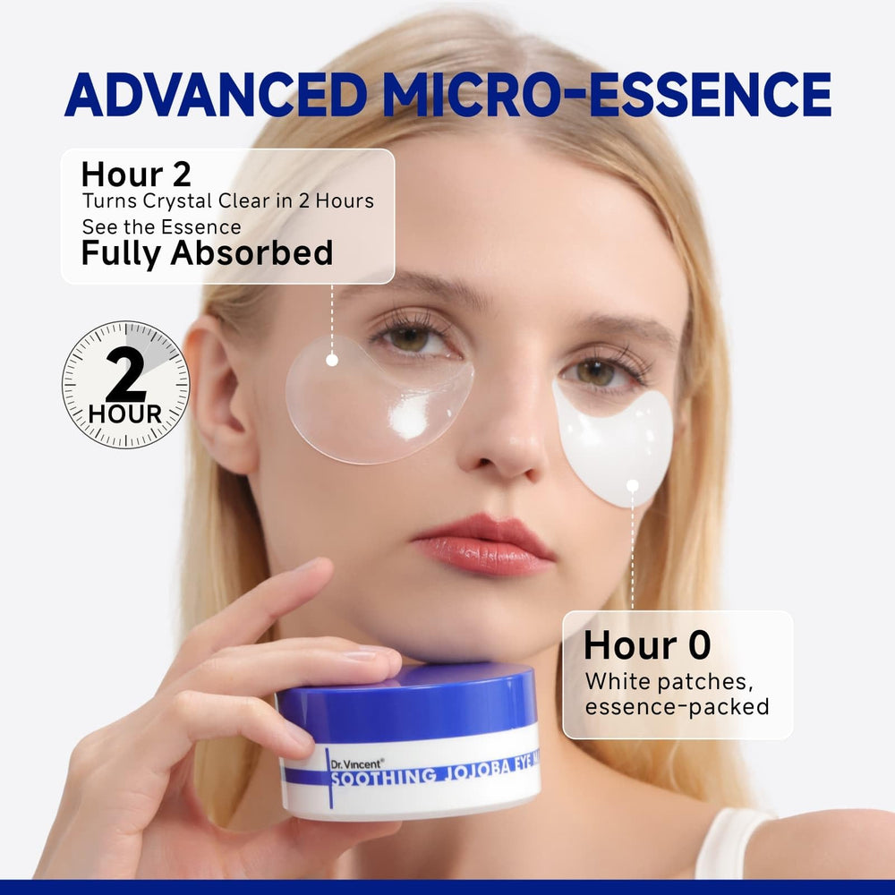 Dr Vincent cooling effect delivers awakening sensation around the eyes during use.