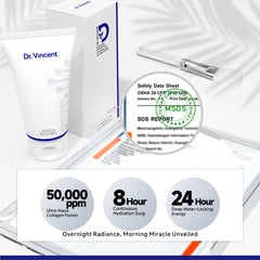 Cruelty-free skincare identity supported by Dr Vincent