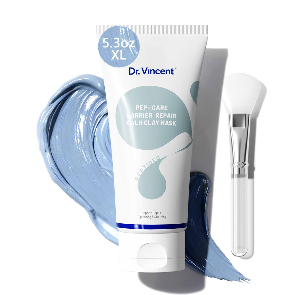 Dr Vincent Deep Pore Cleansing Blue Clay Mask cleanses pores for a refreshed complexion.