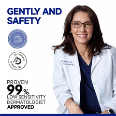 Dr Vincent mask on skin image shows firmer, radiant look