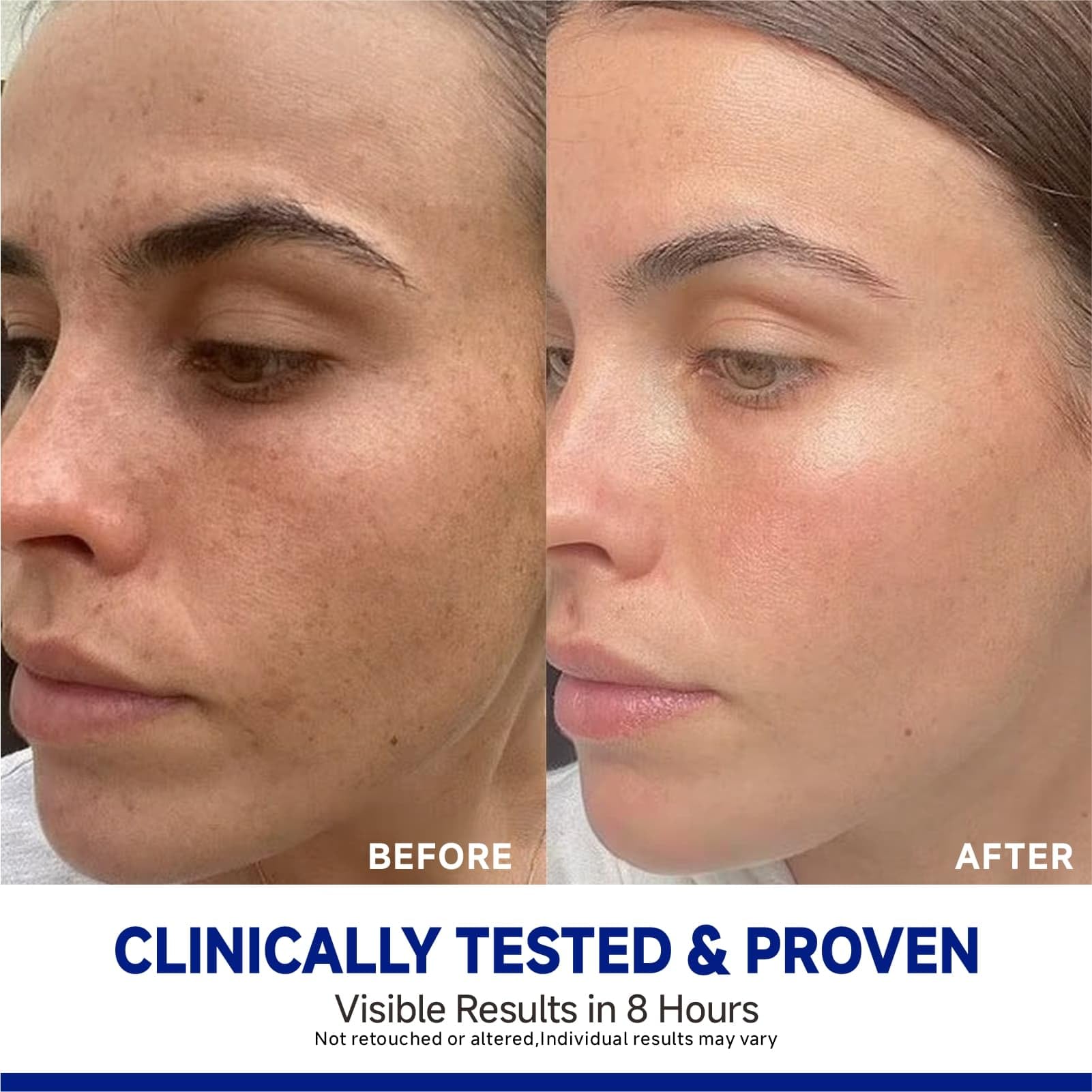 Even skin-tone concept with Dr Vincent Glass Glow Night Wrap glow.