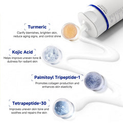 Night ritual showcasing Dr Vincent Glass Glow Night Wrap as calm bedtime treat.