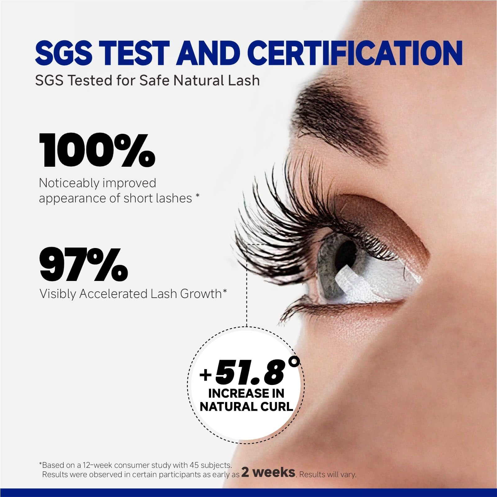Dr Vincent lash serum applicator brush shown for easy nightly grooming