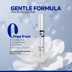 Dr Vincent lash serum texture closeup demonstrating smooth, easy-to-apply serum