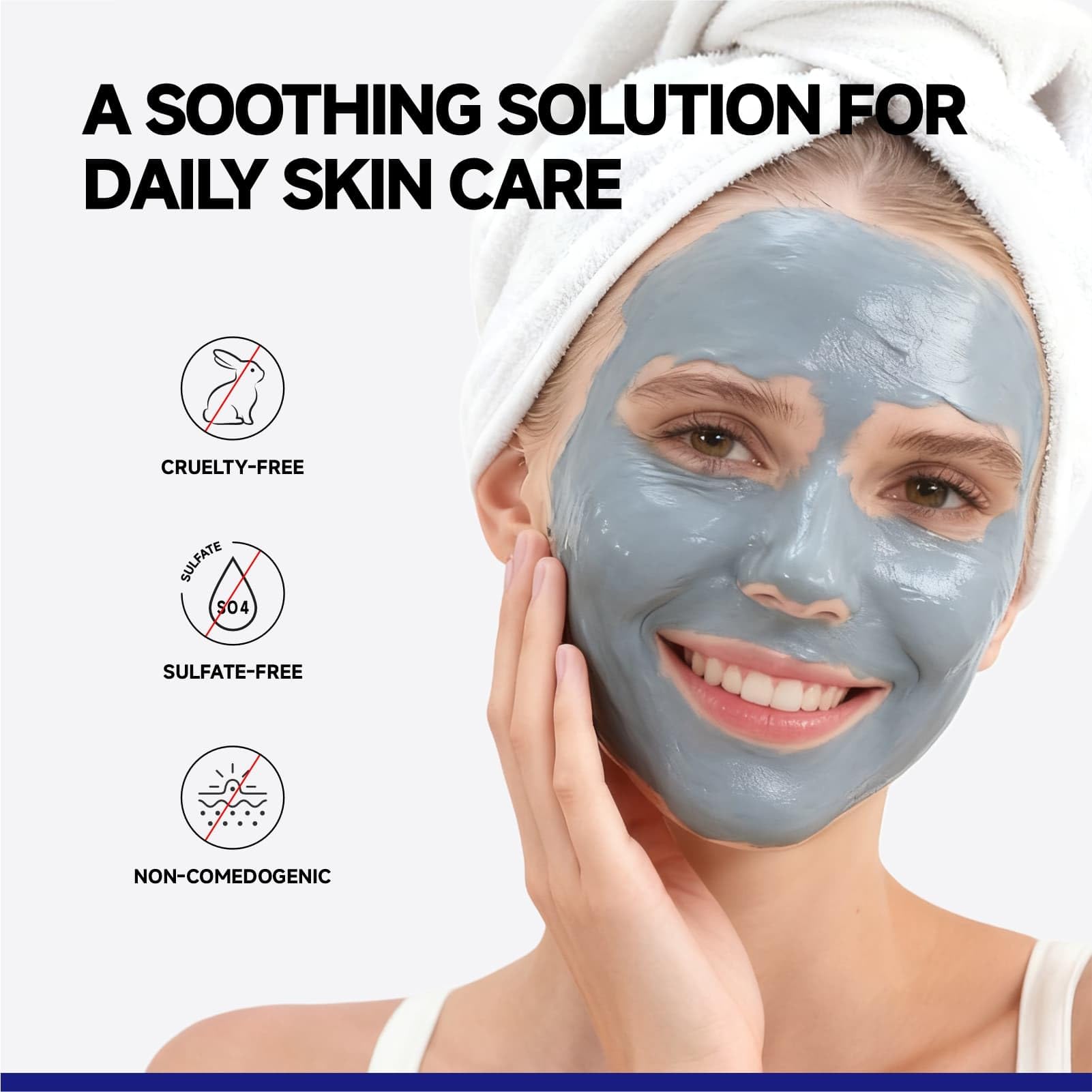 Dr Vincent Mask Brush enables precise, mess-free application and smoother results.