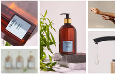 Recyclable packaging reflects sustainable luxury in everyday hand care.