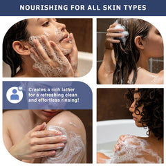 32 oz bottle offers long-lasting gentle cleansing for daily use.