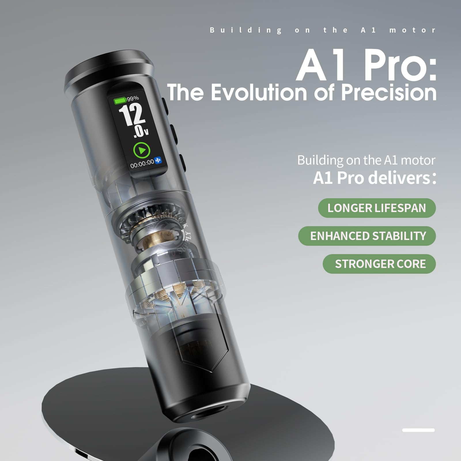 Dragonhawk A1 Pro includes black ink and essential accessories for immediate start.