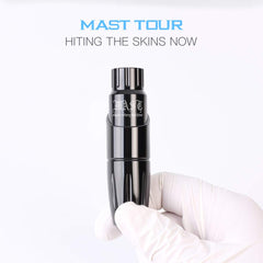 Dragonhawk complete rotary tattoo pen kit side view highlights lightweight ergonomic grip.