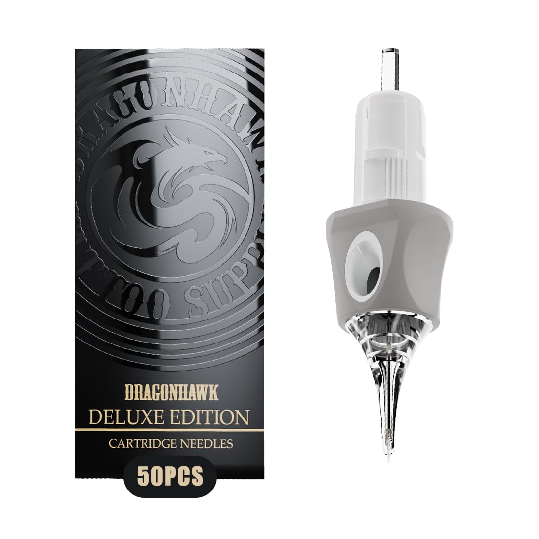 Dragonhawk Glide Extra Round Liner cartridge for precise, clean outlines in a smooth glide