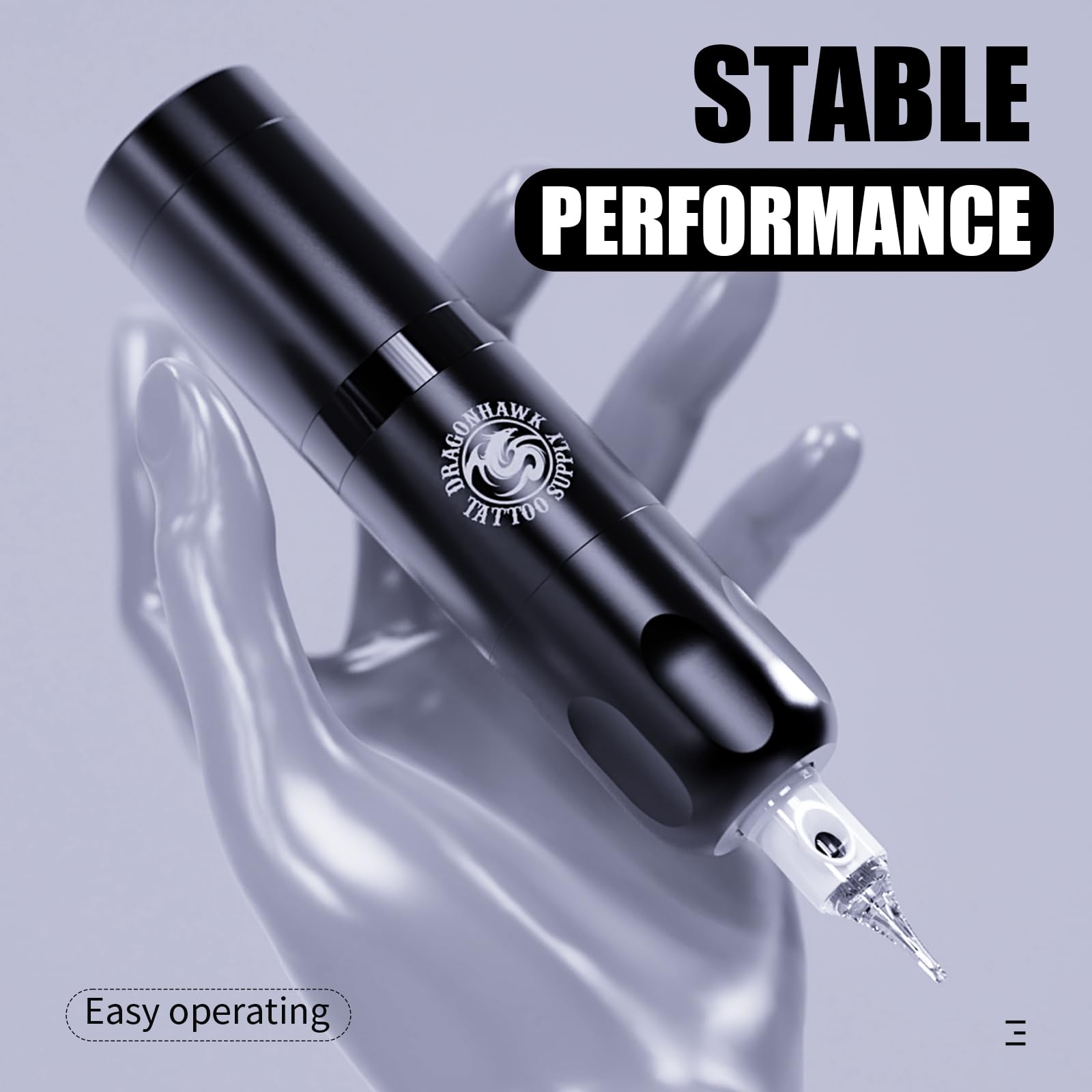 Dragonhawk X3 gear transmission with 3.5mm stroke for smooth coloring