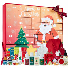 Drawfar Beauty Advent Calendar box with 24 skincare surprises for festive self-care.