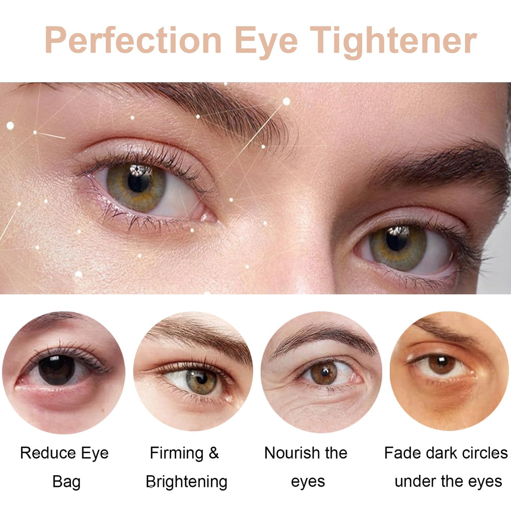 DreamCatching Perfection Eye Tightener with brush applicator for hygienic, precise use.
