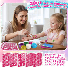 Dreamon stencil pack with 325 designs for endless DIY tattoos