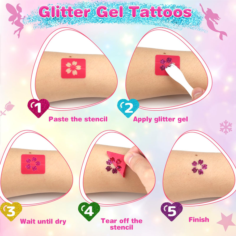 Dreamon kid-safe tattoo kit for easy, safe application