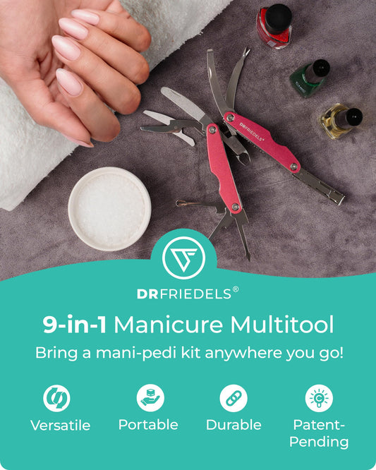 DRFRIEDELS cuticle trimmer tool for precise nail grooming
