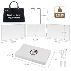 Dripex foldable design makes storage easy for travel and small spaces.