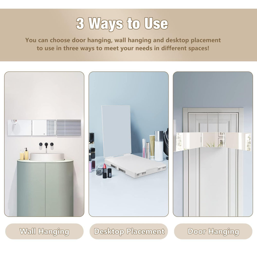 Dripex three-way design supports door, wall, or desktop placement for flexibility.