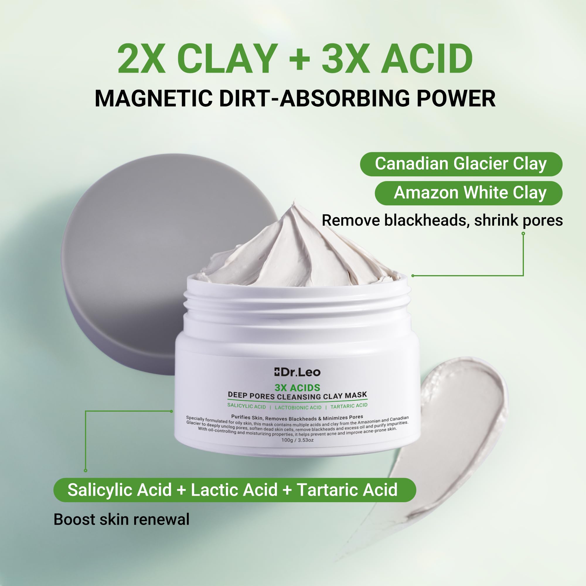 Dr.Leo creamy texture spreads smoothly for comfortable, everyday use.