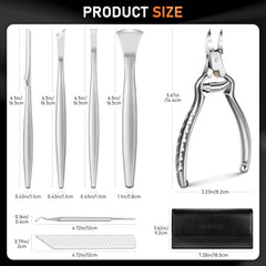 DRMODE heavy-duty clippers with curved blades for thick nails