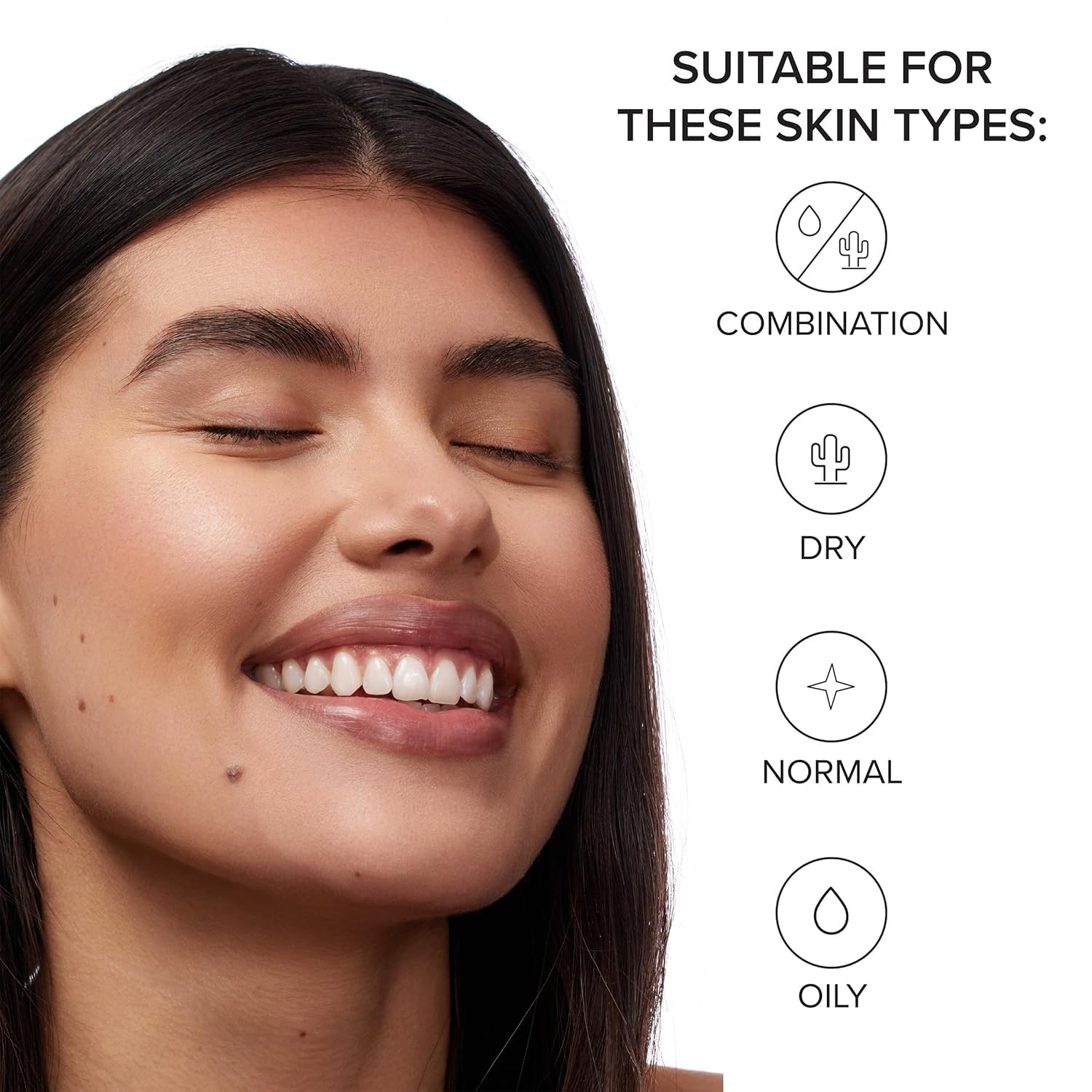 DRMTLGY acne spot treatment serum swirl demonstrates glycolic action.
