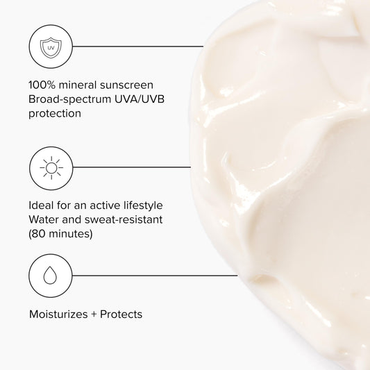 DRMTLGY Day Dream sunscreen spread on skin demonstrates sheer, white-cast-free hydration