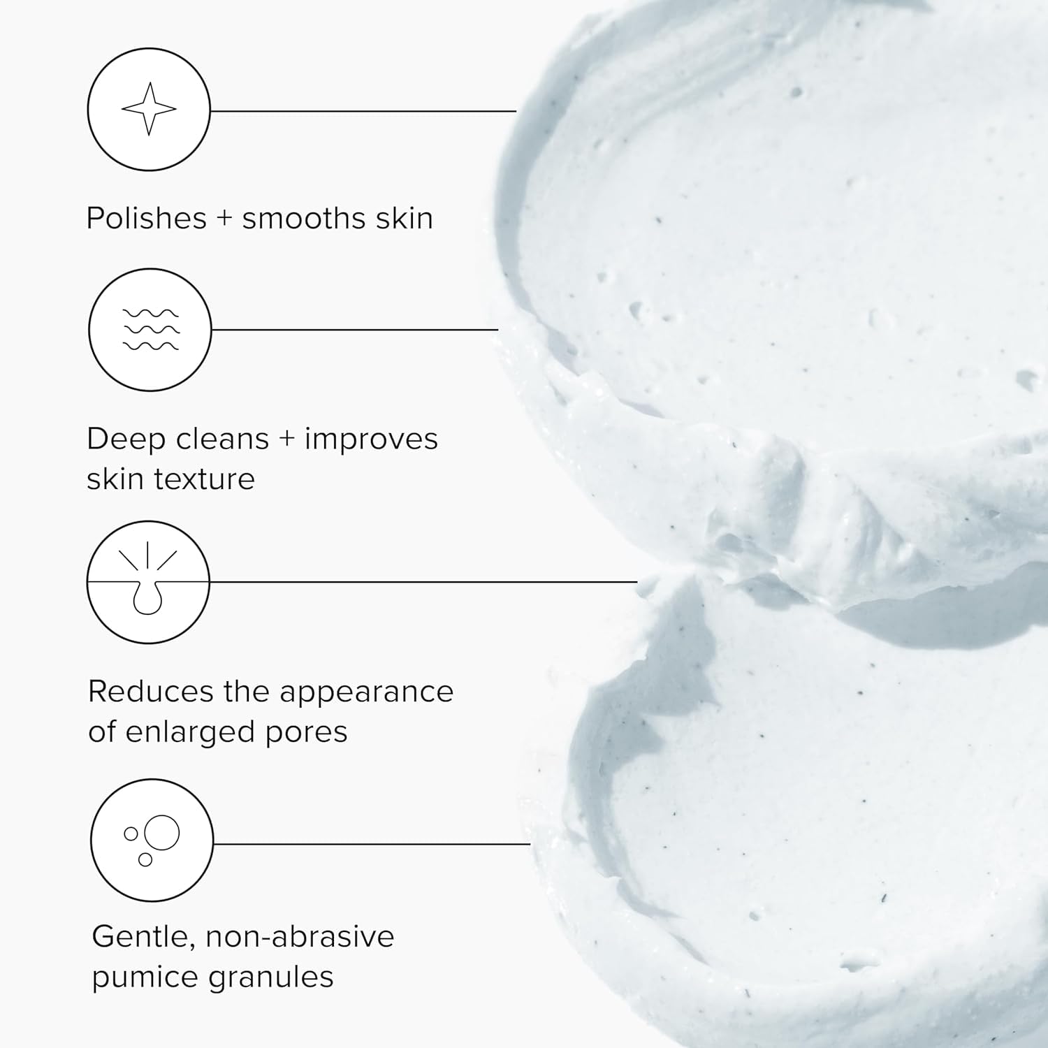 DRMTLGY face mask application shows a soothing skincare ritual.