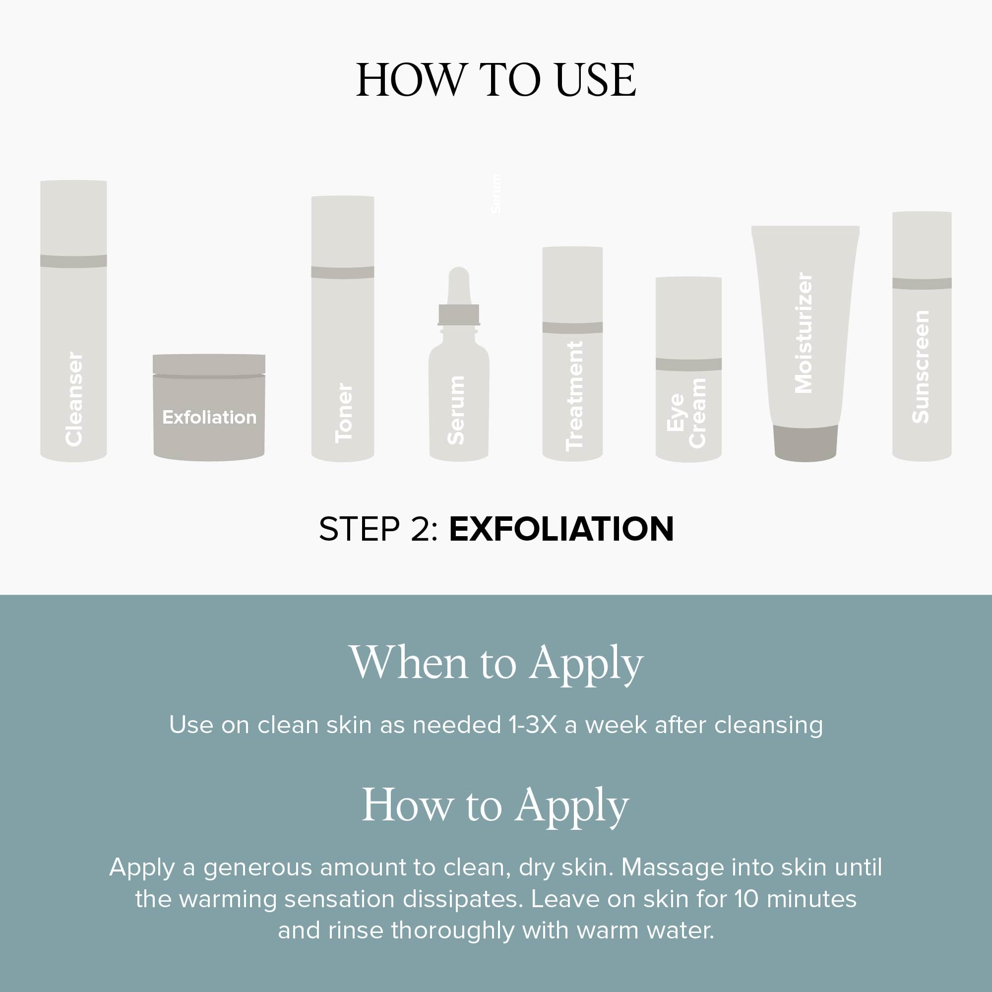 DRMTLGY Face massage during application emphasizes pore-minimizing hydration.