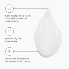 DRMTLGY fragrance free hand cream; suitable for sensitive skin