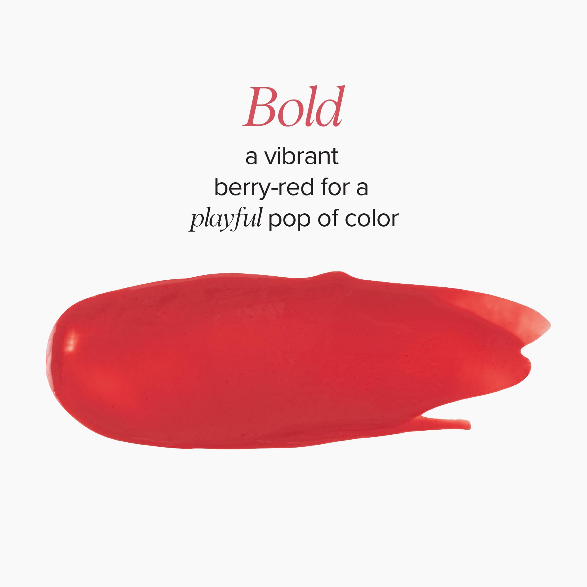 DRMTLGY Lip Silk SPF 40 Bold glossy-finish: delivers smooth, plump-looking shine.