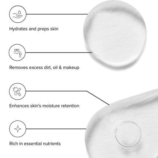 DRMTLGY toner on dresser ready to simplify skincare routine.
