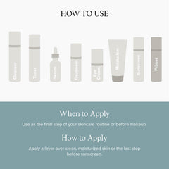 Suitable for all skin types with DRMTLGY primer