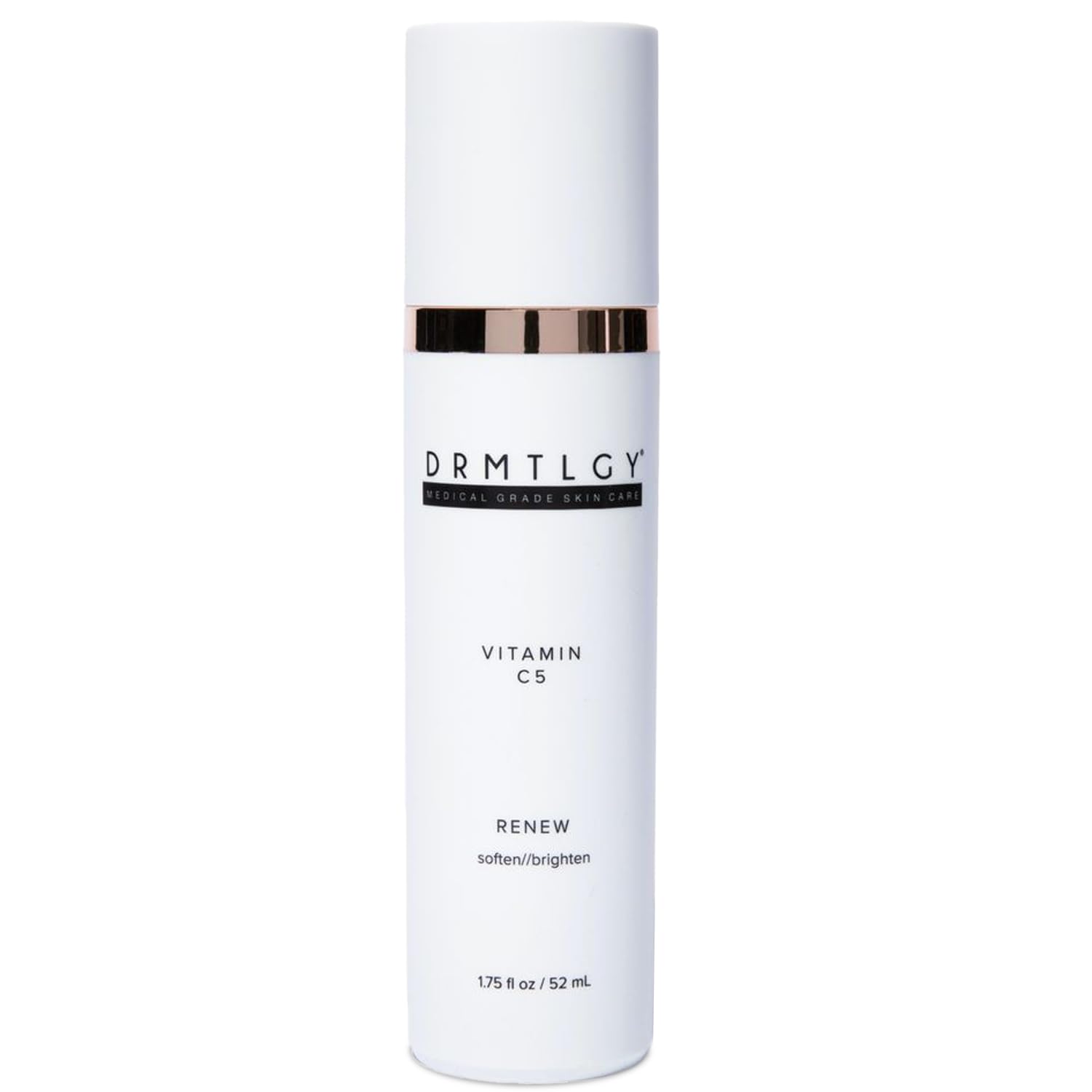 DRMTLGY Vitamin C Moisturizer bottle with pump for quick hydration