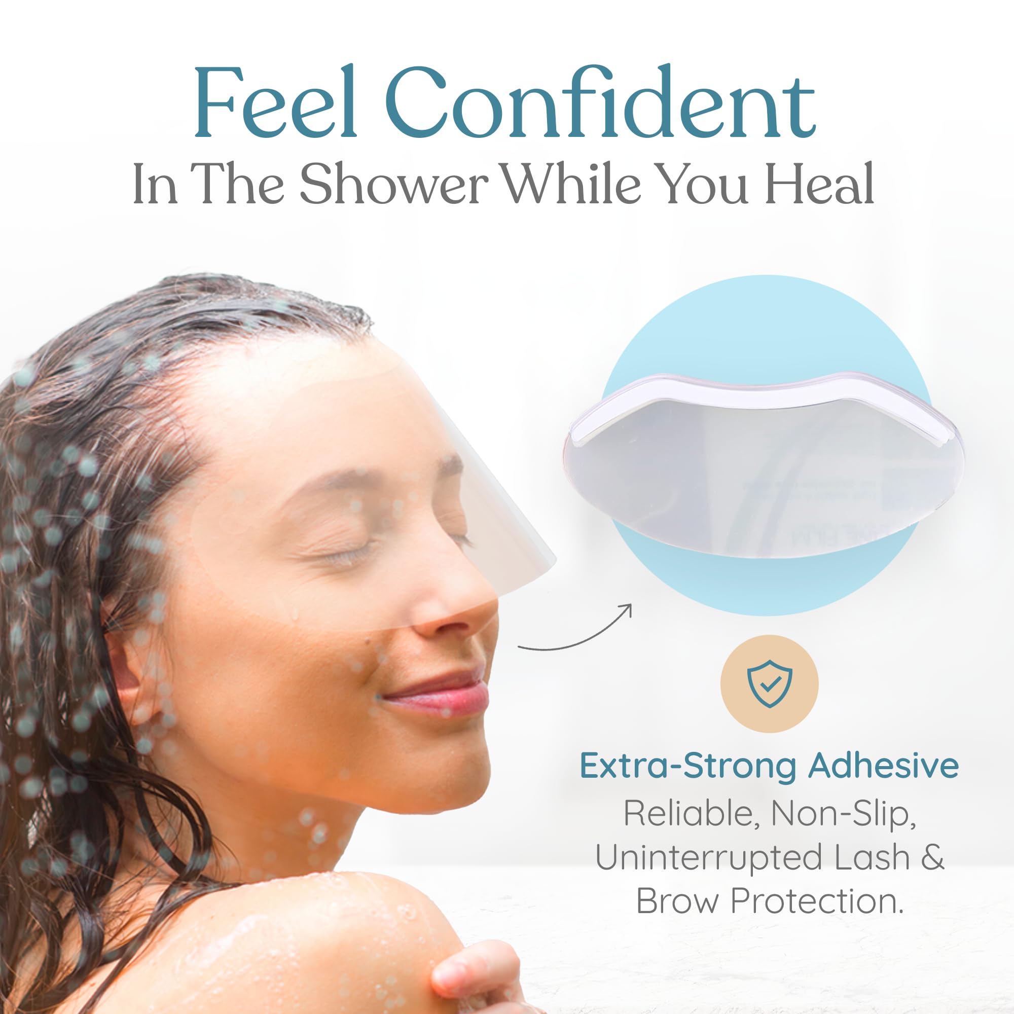 DROP OF DIVINITI disposable shields used in salons for brow protection