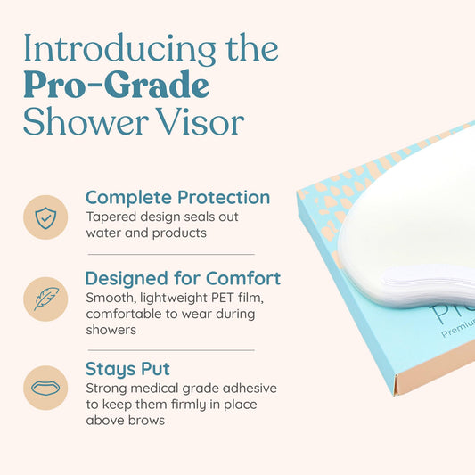 DROP OF DIVINITI disposable eye shields pack for home shower protection