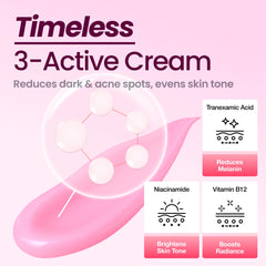 Dr.Percent Pink Glow Cream texture close-up for smooth application
