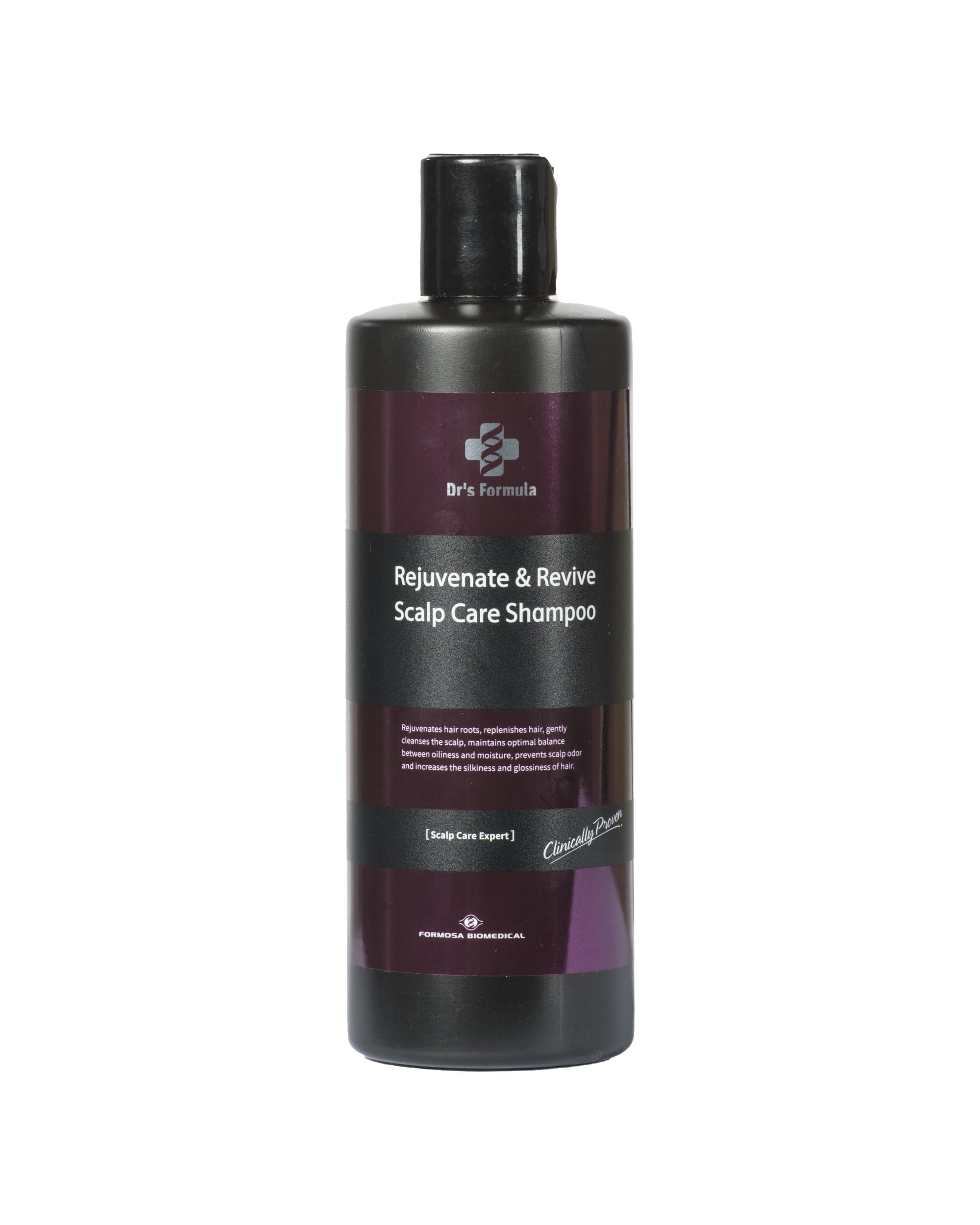 Dr's Formula Age Defying Shampoo bottle pour for gentle scalp cleansing