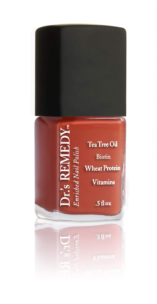 Dr.’s Remedy Amity Amethyst bottle offers a vibrant amethyst shade with non-toxic appeal.
