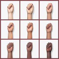 Dr.'s Remedy Enriched Nail Polish MELLOW Mauve nails swatch shows vibrant, long-lasting shine.