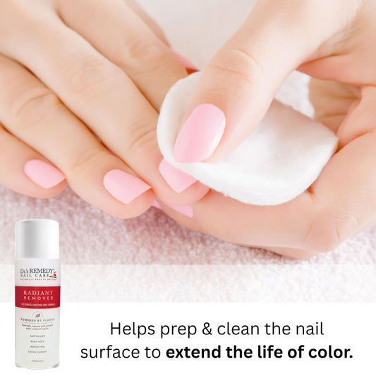 Dr.'s Remedy 3-pack color display offering versatile nail looks.